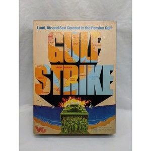 Victory Games Gulf Strike Board Game Unpunched Complete